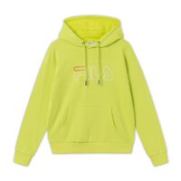 Sweat à capuche avec poche centrale LARKIN Blanc;Vert Fila