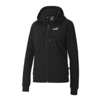 Sweat zippé à capuche Noir/Argent;Noir / Rose Puma