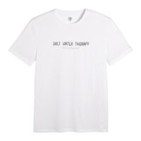T-shirt col rond manches courtes imprimé devant Blanc LA REDOUTE COLLECTIONS