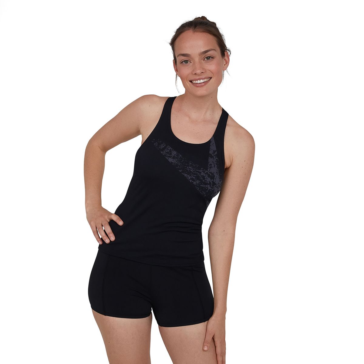 Tankini Boomstar Placement Boyleg Noir Tankini Boomstar Placement Boyleg Noir