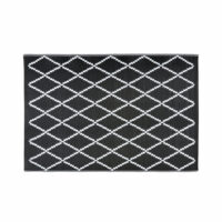 Tapis de jardin motifs noirs et blancs 180x270 LOSIA Maisons du Monde