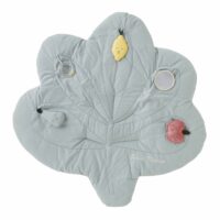 Tapis d'éveil bébé feuille en coton vert D100 Maisons du Monde