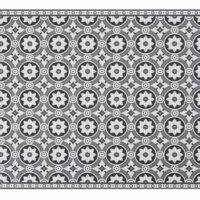 Tapis en vinyle motifs carreaux de ciment 100x150 Maisons du Monde