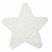 Tapis étoile écru 100x100 Maisons du Monde