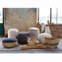 Tapis jute Aftas Naturel Bleu LA REDOUTE INTERIEURS