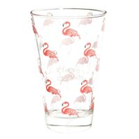 Verre haut en verre HAPPY FLAMINGO Maisons du Monde