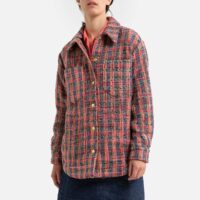 Veste coupe ample à carreaux Rose SCOTCH AND SODA