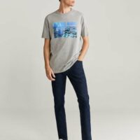 T-shirt national geographic coton Nouvelle collection MANGO MAN