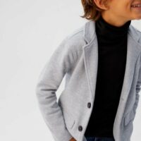 Veste structurée texturée Nouvelle collection MANGO KIDS