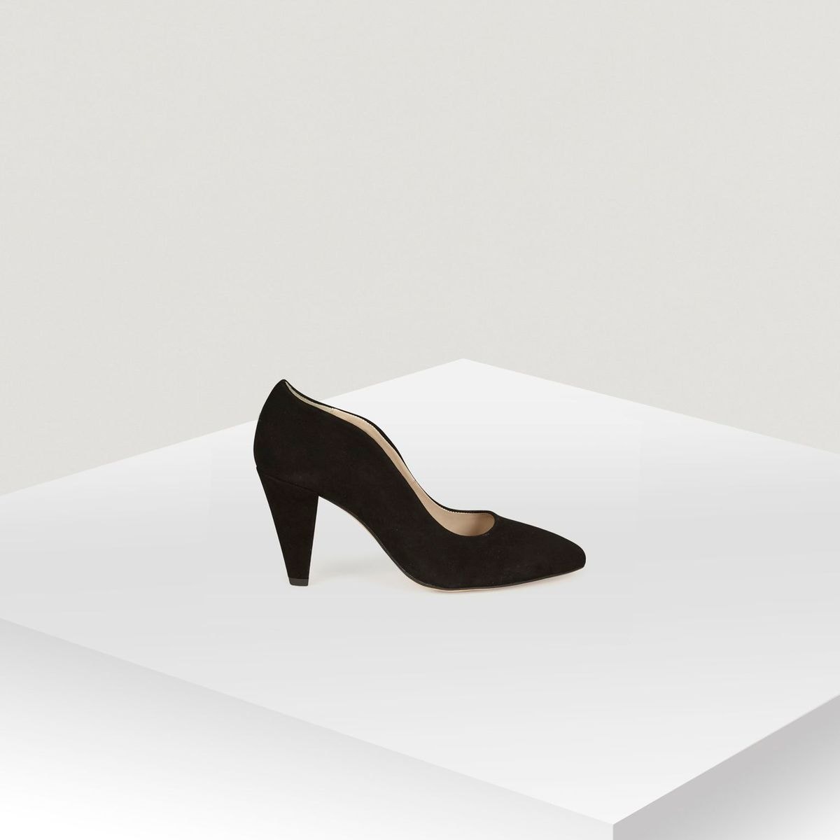 Escarpins fantaisie en cuir Naf Naf Escarpins fantaisie en cuir Naf Naf