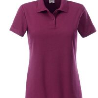 Fruit Of The Loom : polo avec col en tricot - FRUIT OF THE LOOM - Rouge