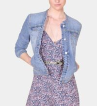 Veste en jean Malaga B Bleu Caroll
