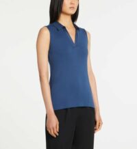 T-shirt sans manches Charline Bleu Caroll