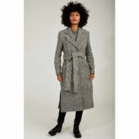 Manteau peignoir chevron Naf Naf