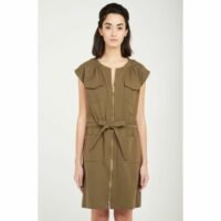 Robe cintrée détail zip Naf Naf
