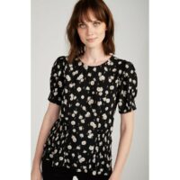 Top imprimé fleuri Naf Naf