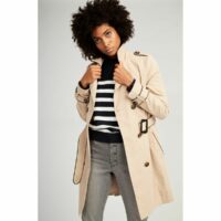 Trench avec piping fantaisie Naf Naf