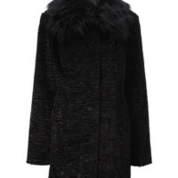 Veste en fourrure synthétique - ASHLEY BROOKE - Noir