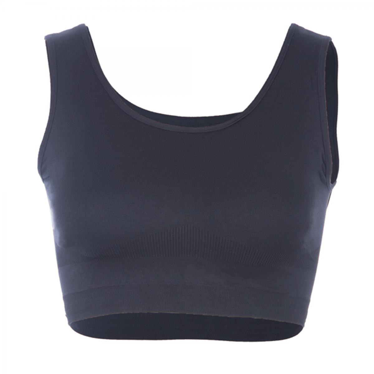 Brassière sans armatures légère noire Brassière sans armatures légère noire