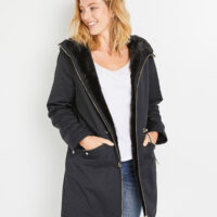 Parka chaude réversible femme Grain de Malice