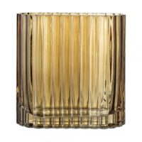 Promo : Vase en verre KOSMI - Marron
