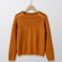 Pull vaporeux Fille canelle CYRILLUS
