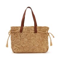 Sac ajouré avec pompons Gerard Darel