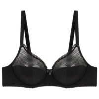 Soutien-gorge emboitant armatures noir