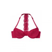Soutien-gorge push up à armatures avec dentelle Buffalo - Rose