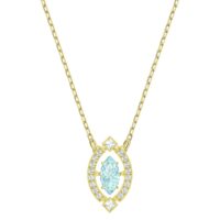 Collier et pendentif Swarovski 5497474 - Métal Doré Cristaux Étincelants Femme
