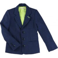 Veste à motif chevron garçon Billybandit - Bleu