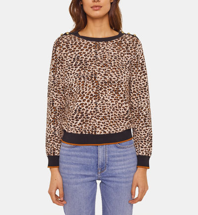 Pull ajusté Nelsy en coton Multicolore Pablo Pull ajusté Nelsy en coton Multicolore Pablo