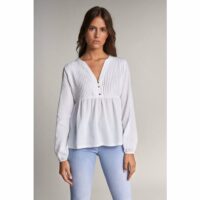 Blouse en maille et manches balonnées SAMARA  Salsa