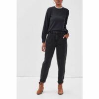 Jeans slouchy taille haute  BONOBO