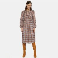 Robe à carreaux