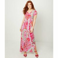 Robe boutonnée néon funky Rose Joe Browns