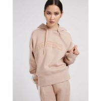 Sweat-Shirt À Capuche Logo Frontal  Guess