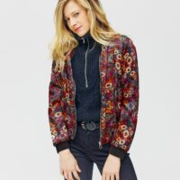 Bomber zippé imprimé Promod