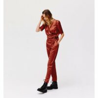 Combinaison-pantalon satinée Promod