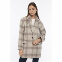 Manteau lainé à carreaux Best Mountain