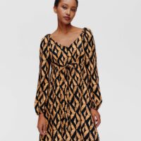 Robe courte imprimée Promod