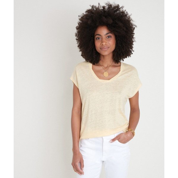 T-shirt en lin certifié ECOOL Maison 123 T-shirt en lin certifié ECOOL Maison 123