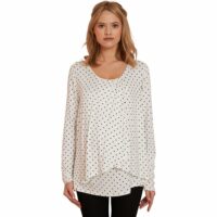 T-shirt grossesse et allaitement pans croisés Vertbaudet