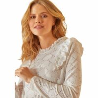 T-shirt maille fantaisie grossesse et allaitement Vertbaudet