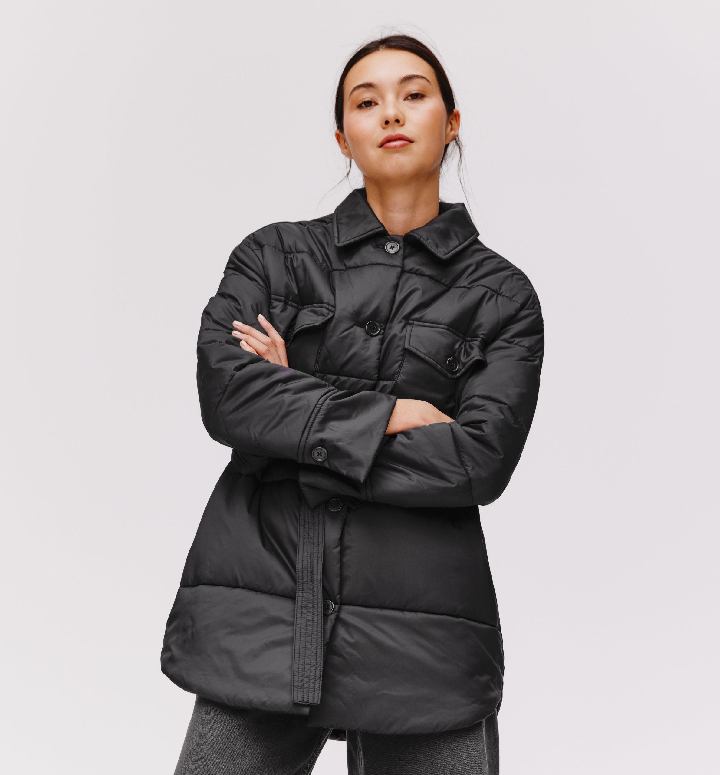 Veste doudoune ceinturée Promod Veste doudoune ceinturée Promod