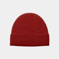 Bonnet cachemire femme classique Rouge Eric Bompard