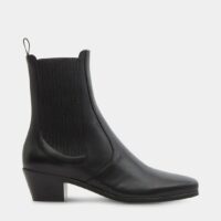 Bottines à talons Gazette cuir Noir Soeur