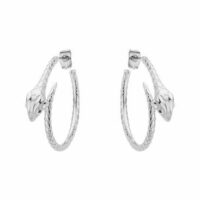 Boucles d'oreille Femme Mya Bay Serpiente Gris Mya Bay