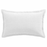 COUSSIN LIN LAVE Rectangulaire Blanc Anne de Solène