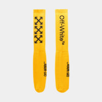 Chaussettes longues Carry Arrows flèches Jaune Off White
